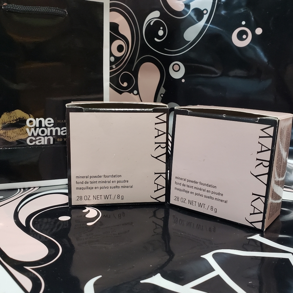 Mineral powder foundation